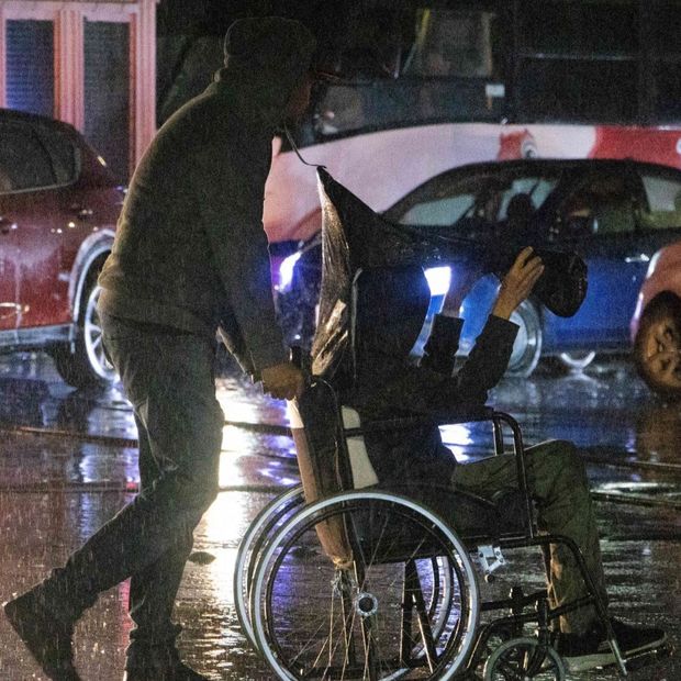 La lluvia se hizo presente durante la noche